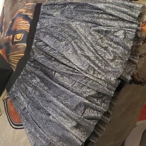 Torrid Shimmer Tulle Mini Skirt, size 2